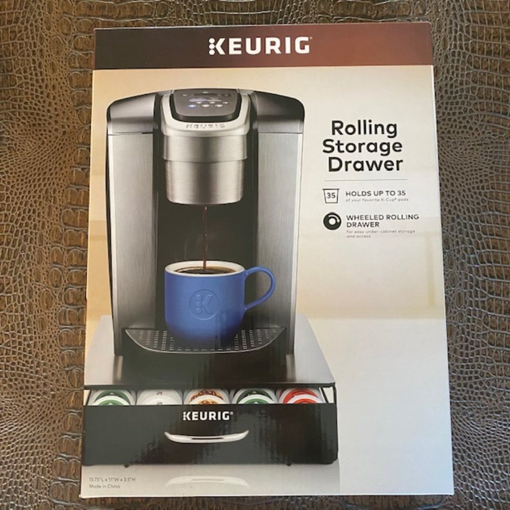 Keurig Rolling Storage Drawer for 35 K-cup pods